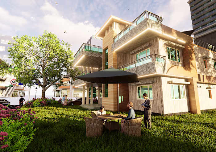 Modern Luxury Villa Visualization
Description
A contemporary