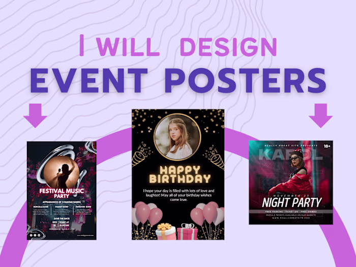 Print / Poster Design for Events
