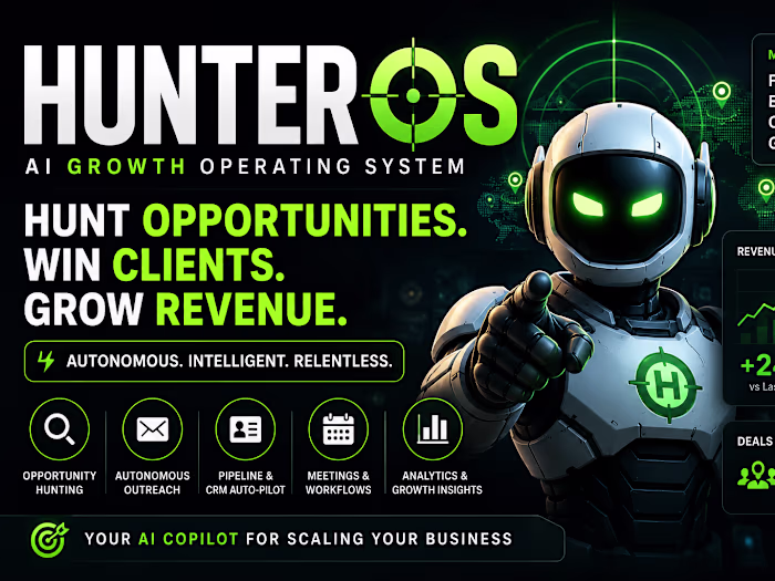 HunterOS Al is an autonomous