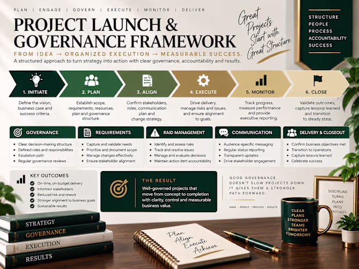 Project Launch & Governance Framework
I