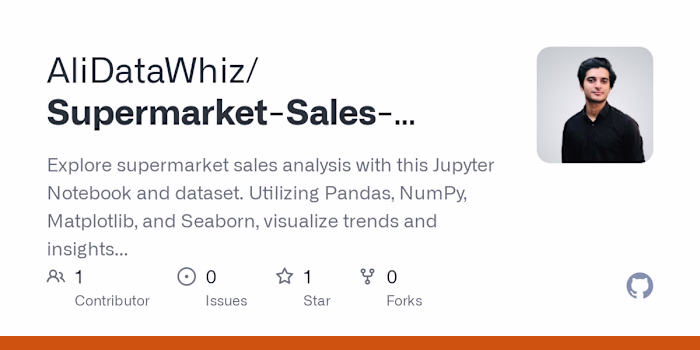 Supermarket Sales Exploratory Data Analysis