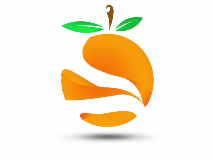 Creative Abstract Orange Logo Design