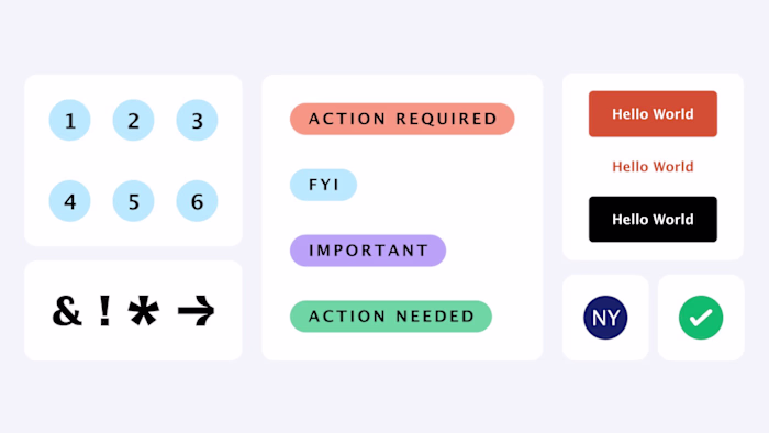 Email design system