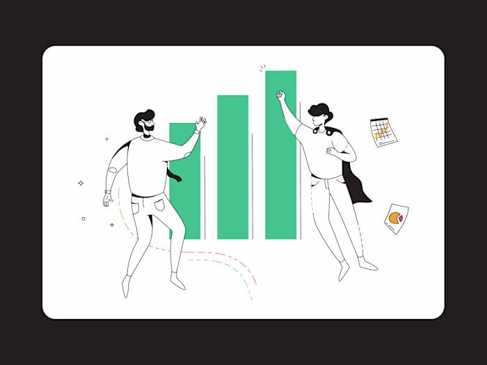 Branded Animation Ready Illustrations & Set of Icons