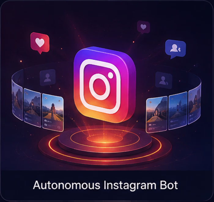 @unknownbhaarath — Autonomous Instagram Content Bot