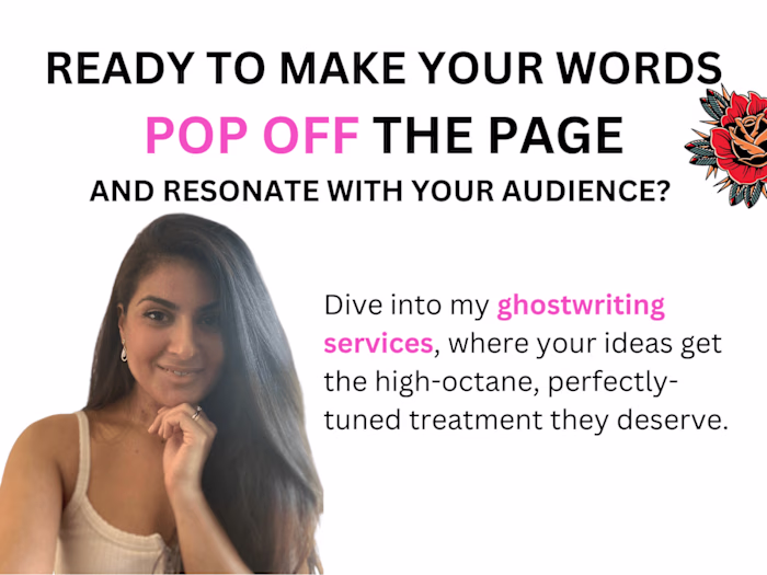 Tailored Ghostwriting Services – Bringing Your Vision to Life