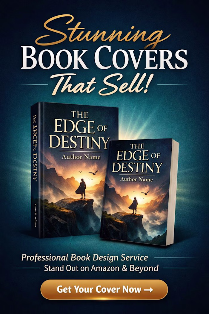 High-Conversion Book Cover Design &