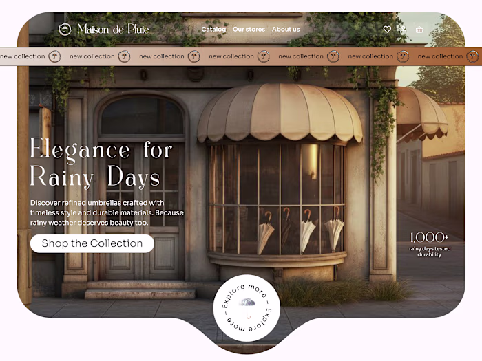 Maison de Pluie is a