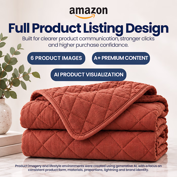 Created a complete Amazon listing