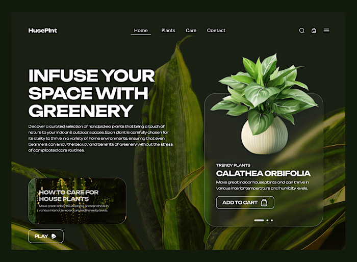 HusePlnt - Homepage