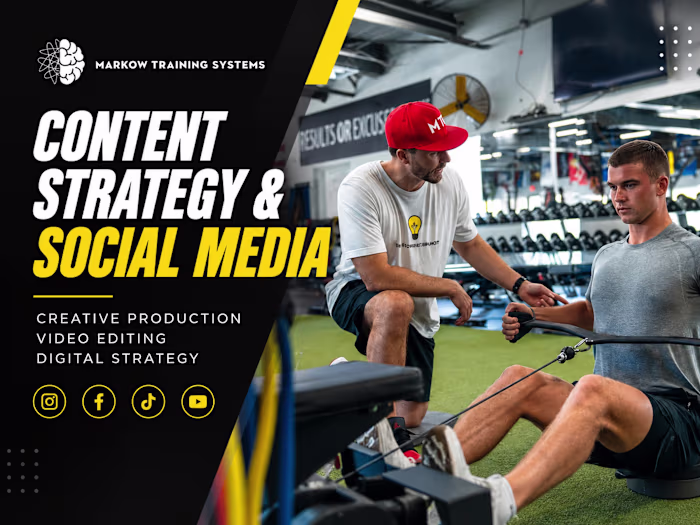 Content Strategy & Social Media for Markow Training Systems