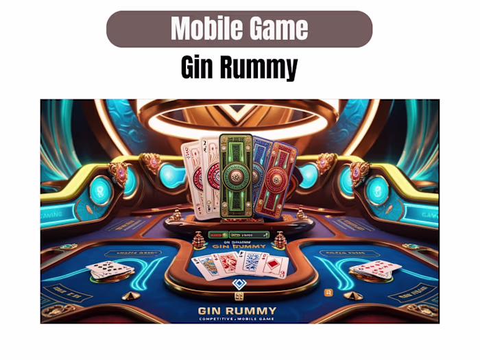 Gin Rummy | Mobile Game Development | Video Game Development