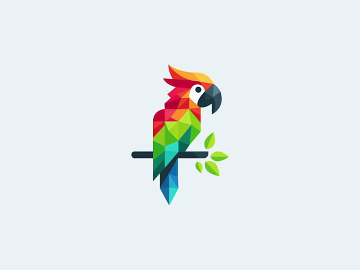 Parrot Vector Logo Available For