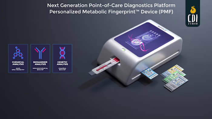 Empiriko PMF Device: 3D Diagnostics Product Animation