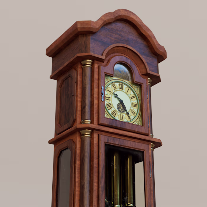 Game-Ready Asset- "Grandfather Clock"