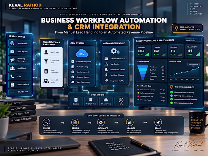 Business Workflow Automation & CRM Integration
