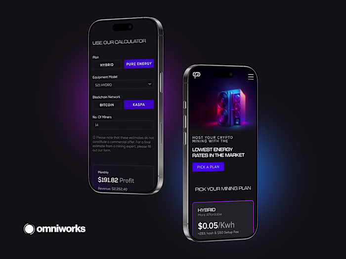 Pluto Blockchain Solutions Website Design & Development