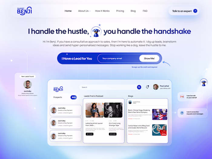Product Focused SaaS Ai Design