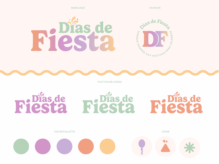 Dias de Fiesta- Complete Brand Kit