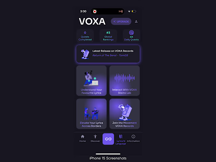 VOXA — Full-Stack Cross-Cultural Music & Language Ecosystem