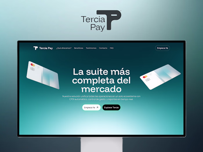 Tercia Pay — Framer Design & Development