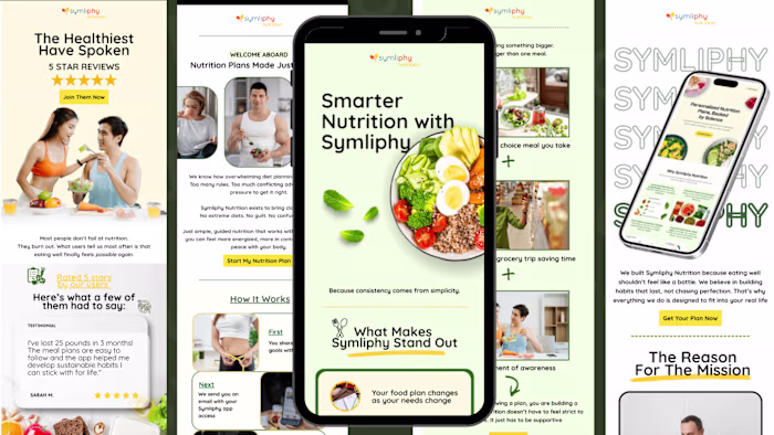 Case Study: Symliphy Nutrition Welcome