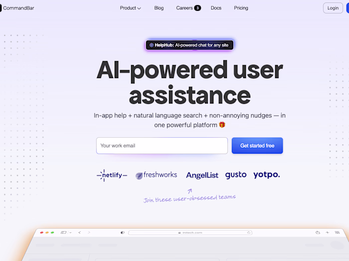 CommandBar | AI-powered user assistance