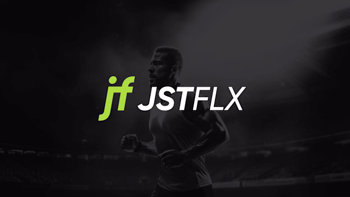 JstFlx Sports Logo Design