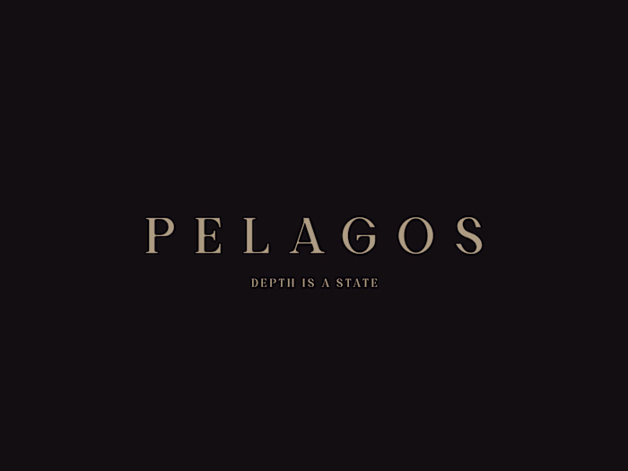 Underwater Luxury Restaurant Brand Identity for Pelagos