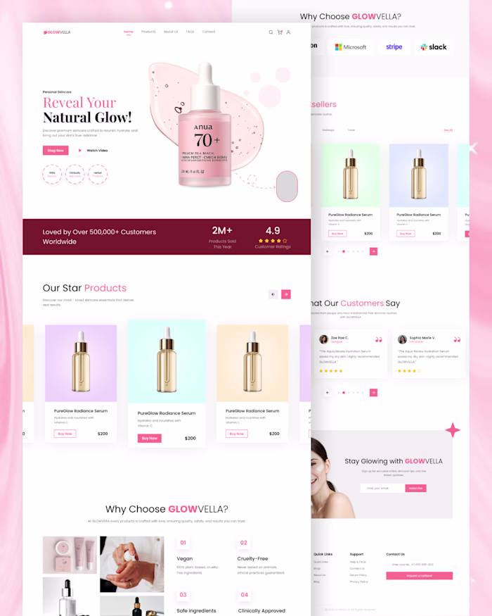 Glowvella is a modern cosmetics