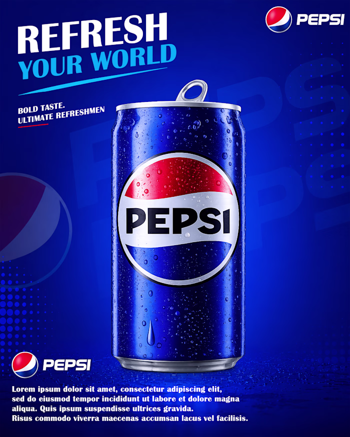 Title
Pepsi Social Media Advertisement Design
