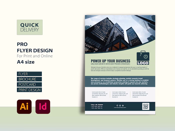 Professional Business Flyer Design
Designed a