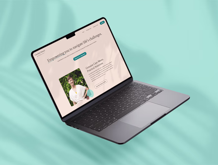 Brand & Web Design for Compassionate Therapy Practice
