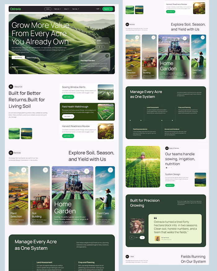 Grow more from every acre.
