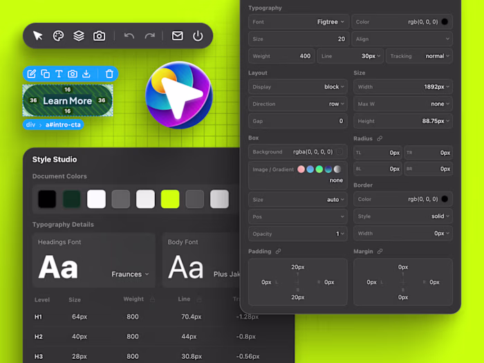 VisualKit is my Chrome extension