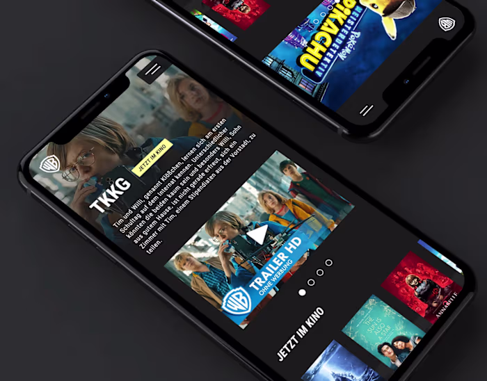 Warner Brothers Germany Website Facelift