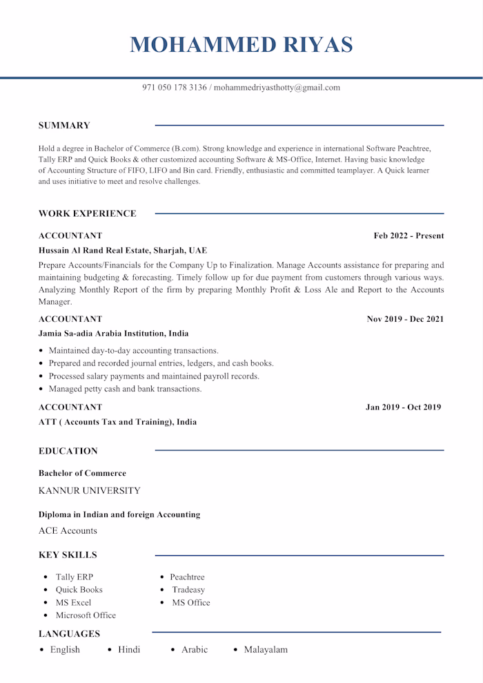 ATS Resume