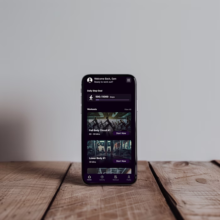 Fitness App Concept