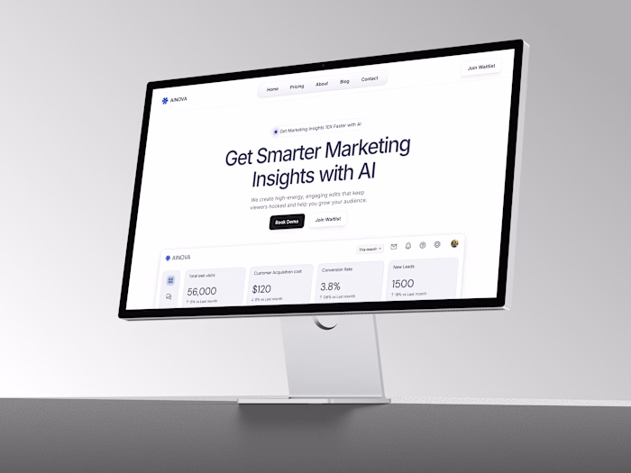 AINOVA - AI B2B SaaS Website Design and Development