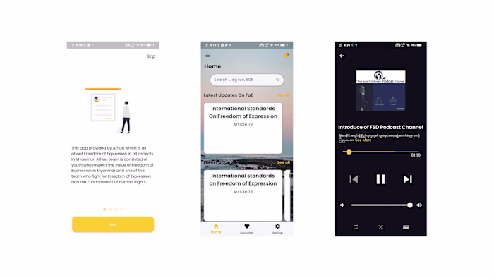 URights ( Cross-platform Android and IOS App ) 