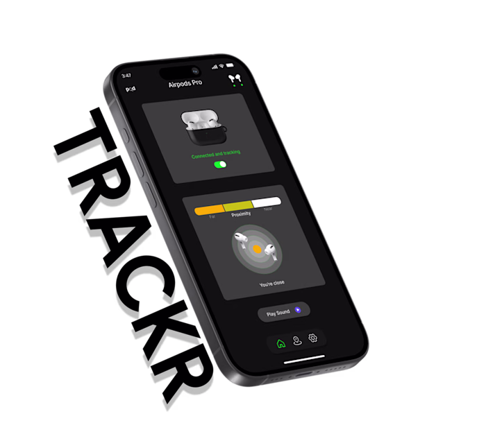 TRACKR: AN AIRPOD TRACKING APP