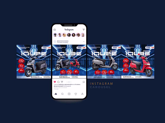 TVS iQube - Self-Initiated Project
