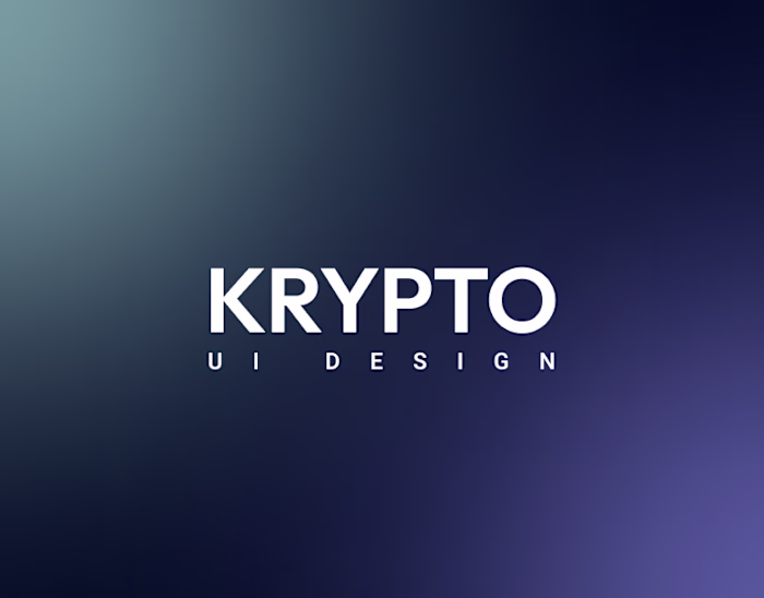Krypto UI Design on Behance