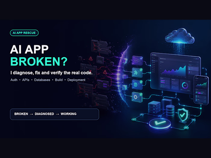 AI-Built SaaS App Rescue — Synthetic Demo