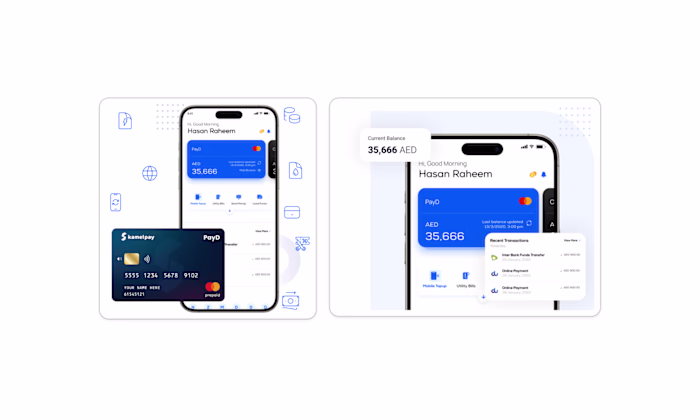 KamelPay (NaqD) Mobile & Web App 