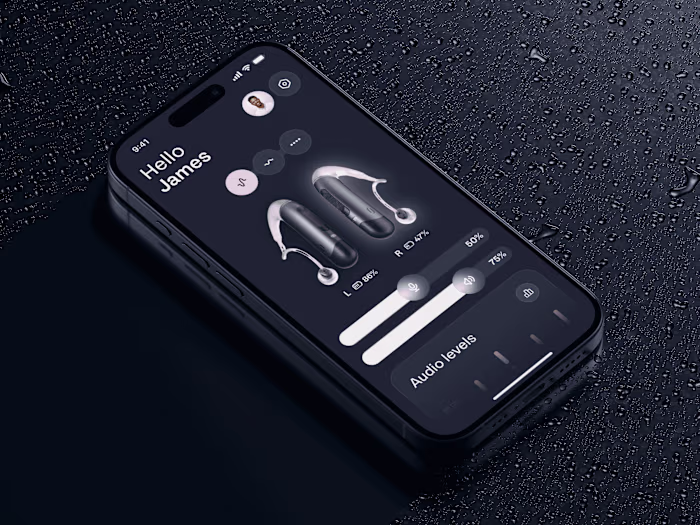 🦻🏻 Mobile design for the care device app | Hyperactive