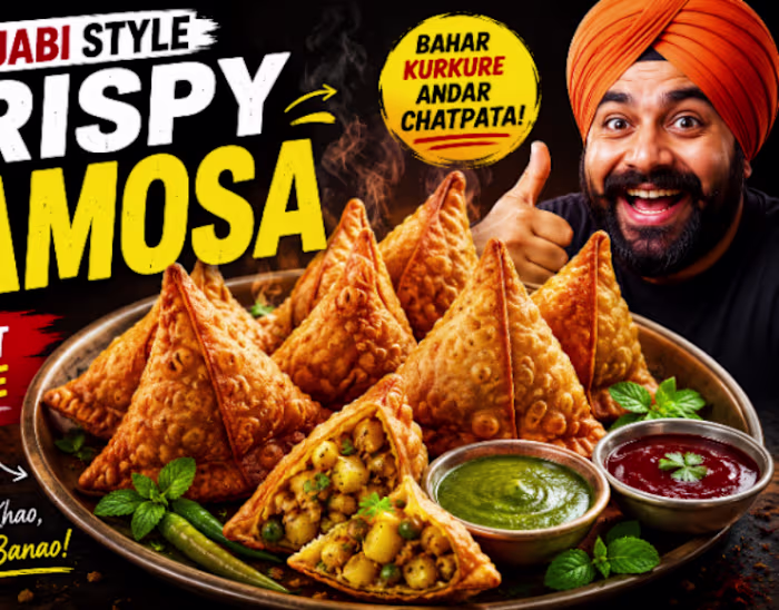 YouTube Samosa Thumbnail