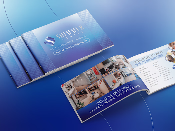 Shimmer Dental Visual Identity