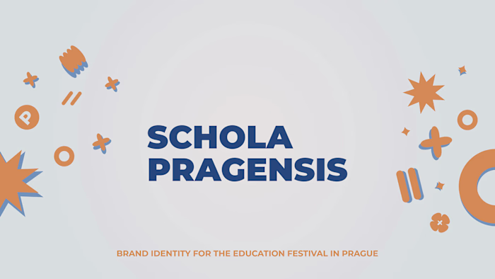 Brand identity for the biggest fair of high schools in Prague