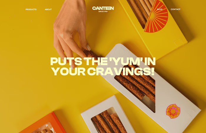 Canteen - Web Design